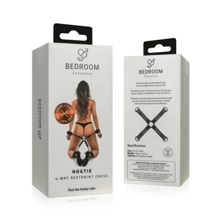 Hog tie 4 σημείων Bedroom Fantasies Hog Tie - Black