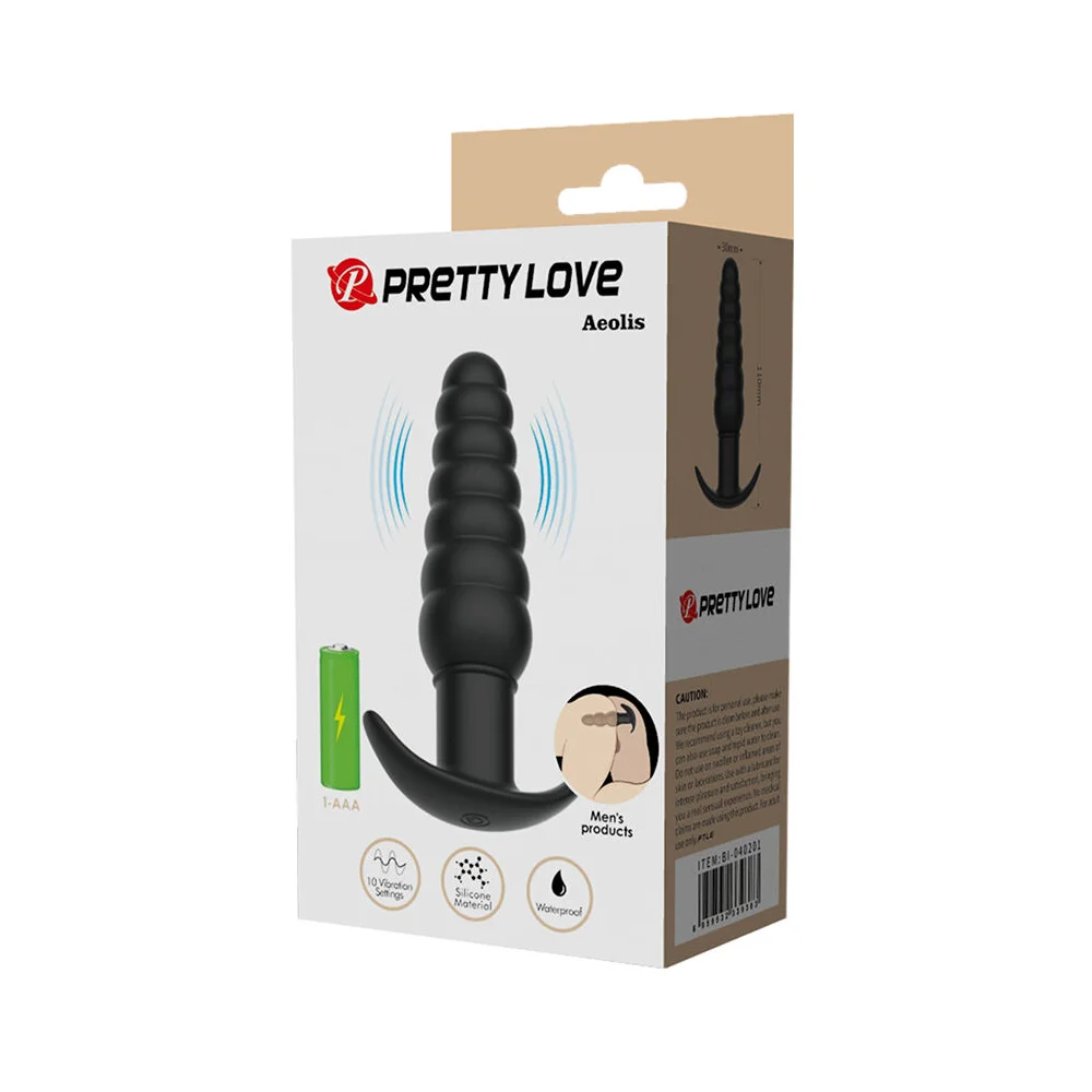 Πρωκτική σφήνα με δόνηση PRETTY LOVE - IMRON AEOLIS ANAL PLUG