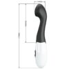 G-spot Δονητής PRETTY LOVE - CHARLES G-SPOT VIBRATOR 30 MODES BLACK