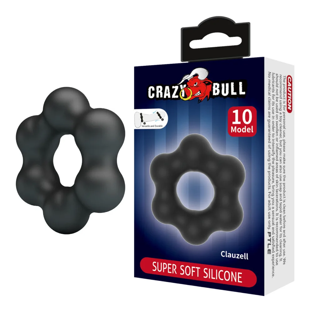 Δακτύλιος πέους CRAZY BULL - CLAUZELL SILICONE RING MODEL 10