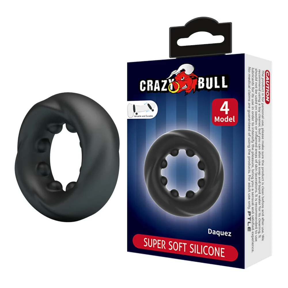 Δακτύλιος πέους CRAZY BULL - DAQUEZ SILICONE RING MODEL 4