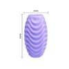 Αυνανιστήρι PRETTY LOVE - LILAC DOUBLE SIDED MASTURBATOR EGG