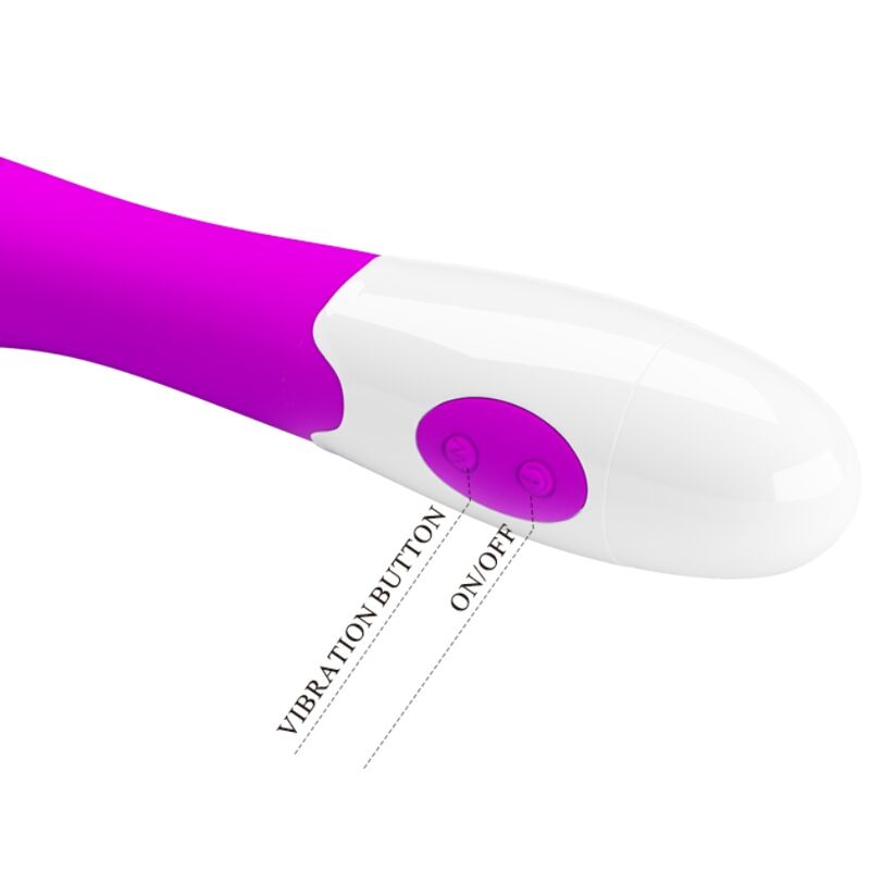 G-spot Δονητής PRETTY LOVE - ELEMENTAL VIBRATOR 30 VIBRATION MODES PURPLE