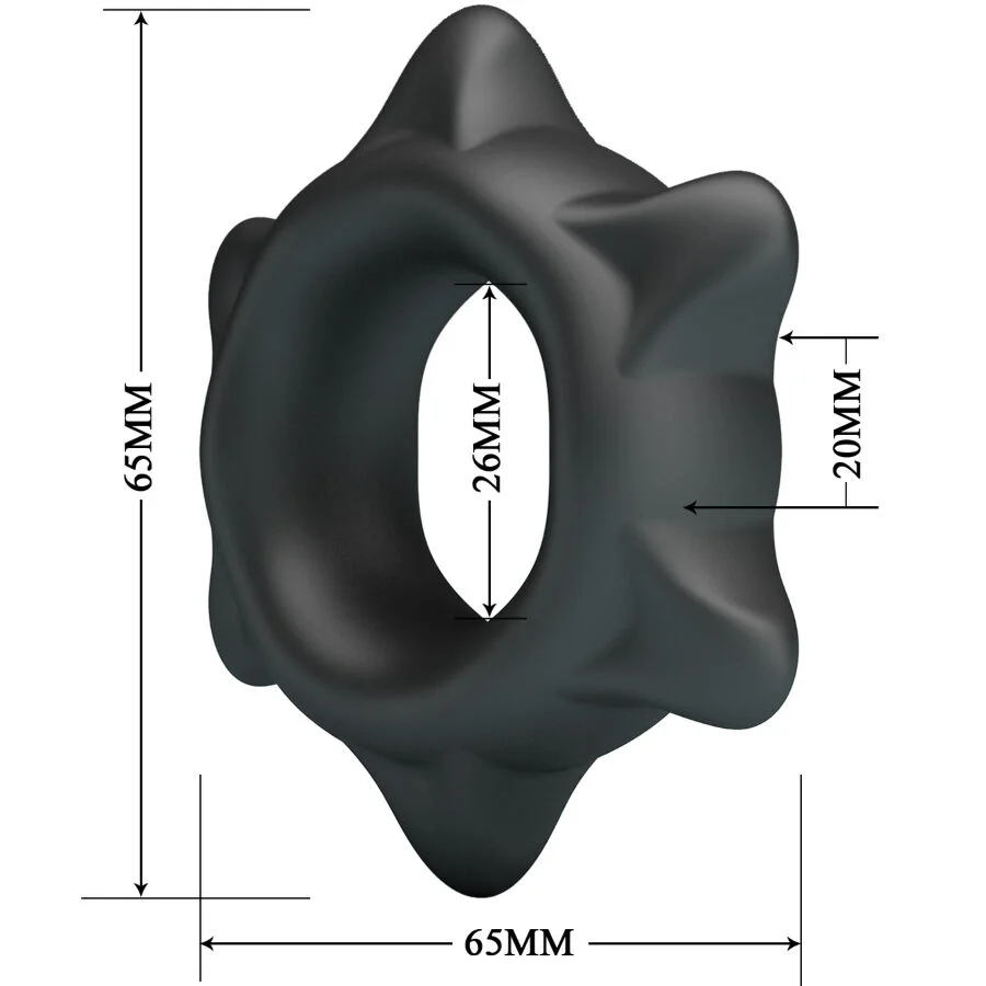 Δακτύλιος πέους CRAZY BULL - ETHANIEL SILICONE RING MODEL 11