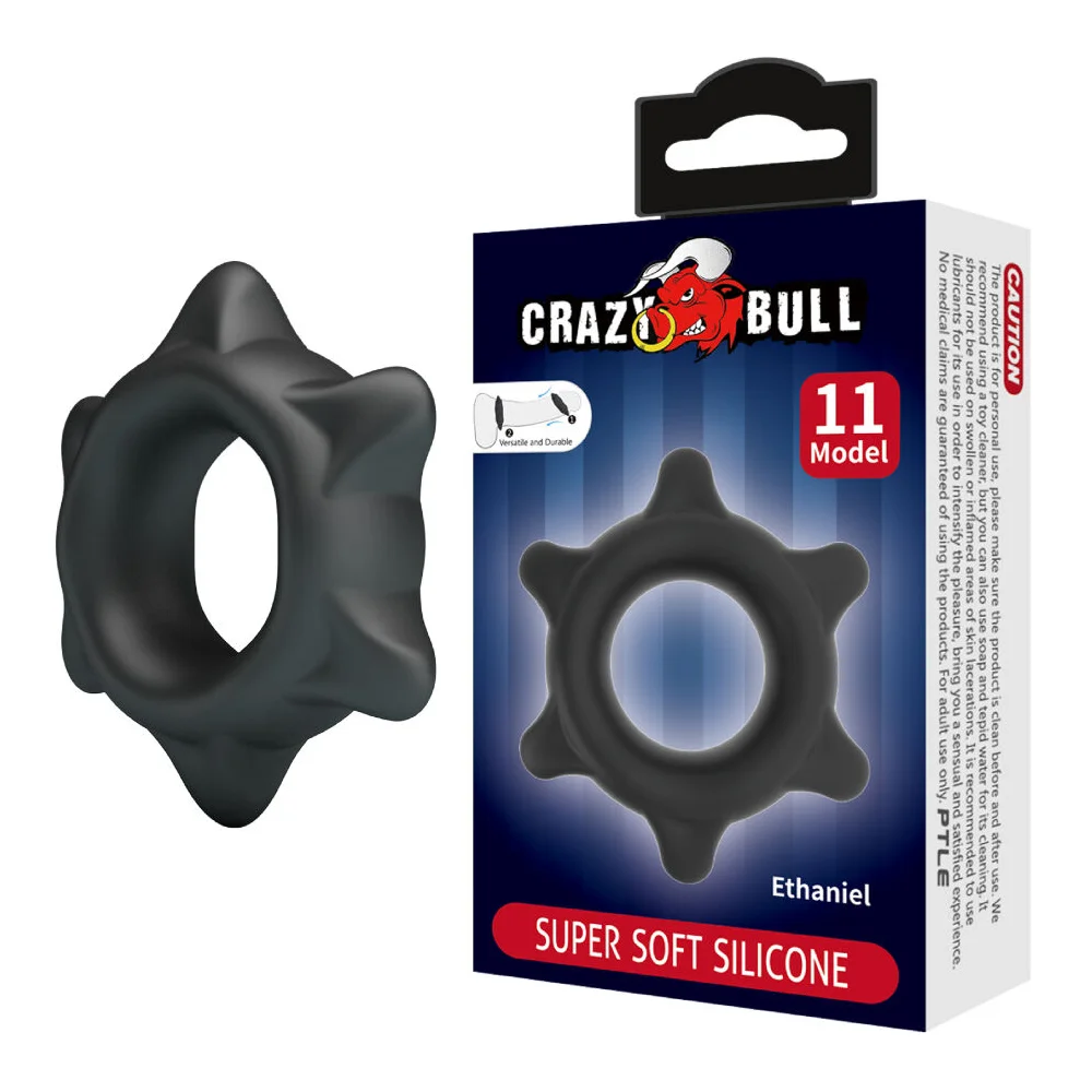 Δακτύλιος πέους CRAZY BULL - ETHANIEL SILICONE RING MODEL 11