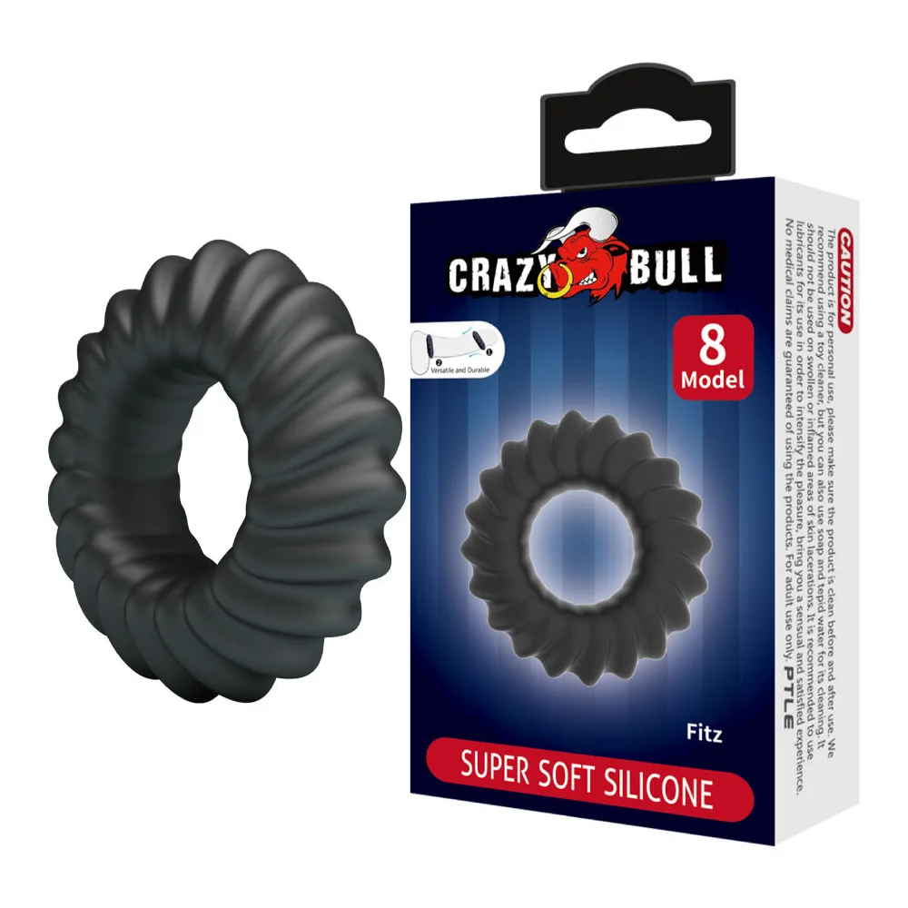 Δακτύλιος πέους CRAZY BULL - FITZ SILICONE RING MODEL 8
