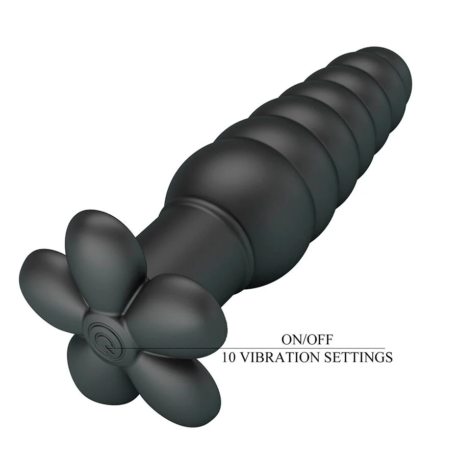 Πρωκτική σφήνα με δόνηση PRETTY LOVE - JADIER VIBRATING ANAL PLUG