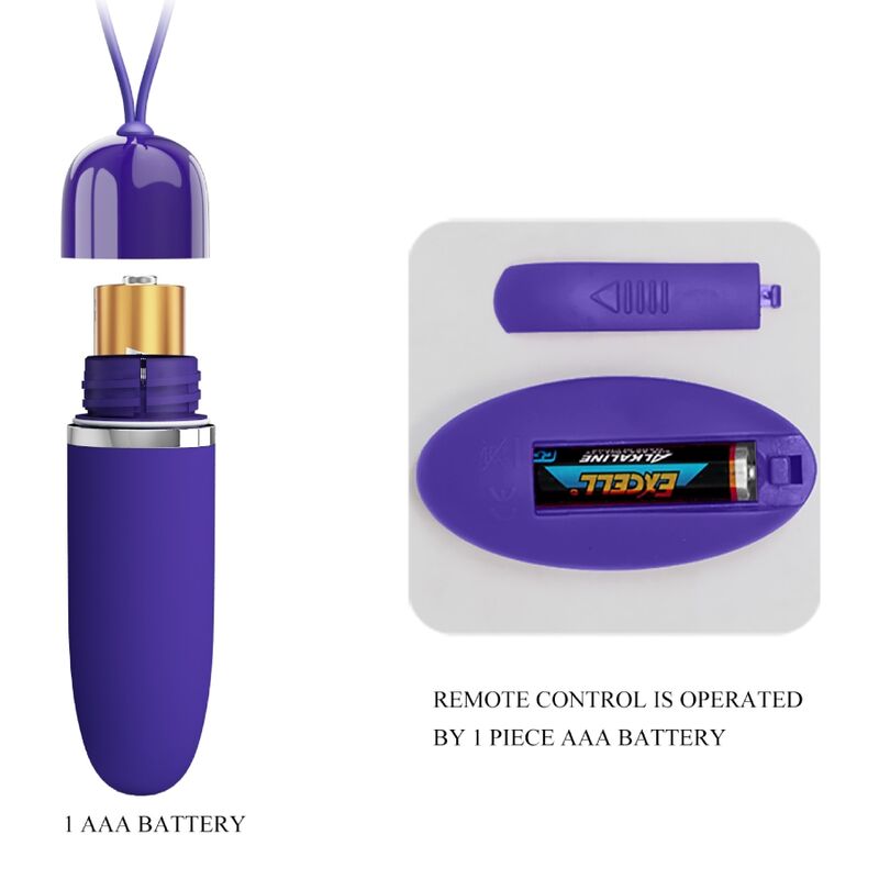 Ασύρματο bullet PRETTY LOVE - DARLENE YOUTH VIOLET MINI VIBRATING BULLET