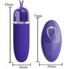 Ασύρματο bullet PRETTY LOVE - DARLENE YOUTH VIOLET MINI VIBRATING BULLET