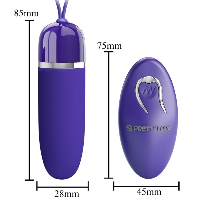 Ασύρματο bullet PRETTY LOVE - DARLENE YOUTH VIOLET MINI VIBRATING BULLET