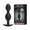 Πρωκτικές μπάλες PRETTY LOVE - SILICONE ANAL BALLS 12.5 CM BLACK