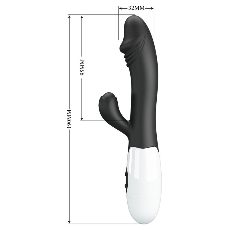Δονητής σημείου G PRETTY LOVE - SNAPPY G-SPOT VIBRATOR BLACK