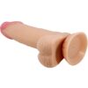 Ρεαλιστικό ομοίωμα πέους PRETTY LOVE - SLIDING SKIN SERIES REALISTIC DILDO WITH SLIDING SKIN SUCTION CUP 19.4 CM