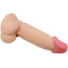 Ρεαλιστικό ομοίωμα πέους PRETTY LOVE - SLIDING SKIN SERIES REALISTIC DILDO WITH SLIDING SKIN SUCTION CUP 19.4 CM