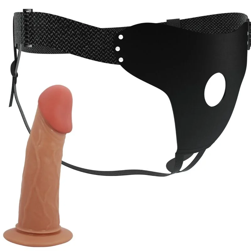 Ζώνη strapon με dildo PRETTY LOVE - HARNESS STARK COMFORTABLE