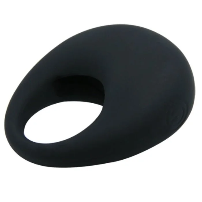 Δακτύλιος πέους με δόνηση PRETTY LOVE - TRAP VIBRATOR RING BLACK