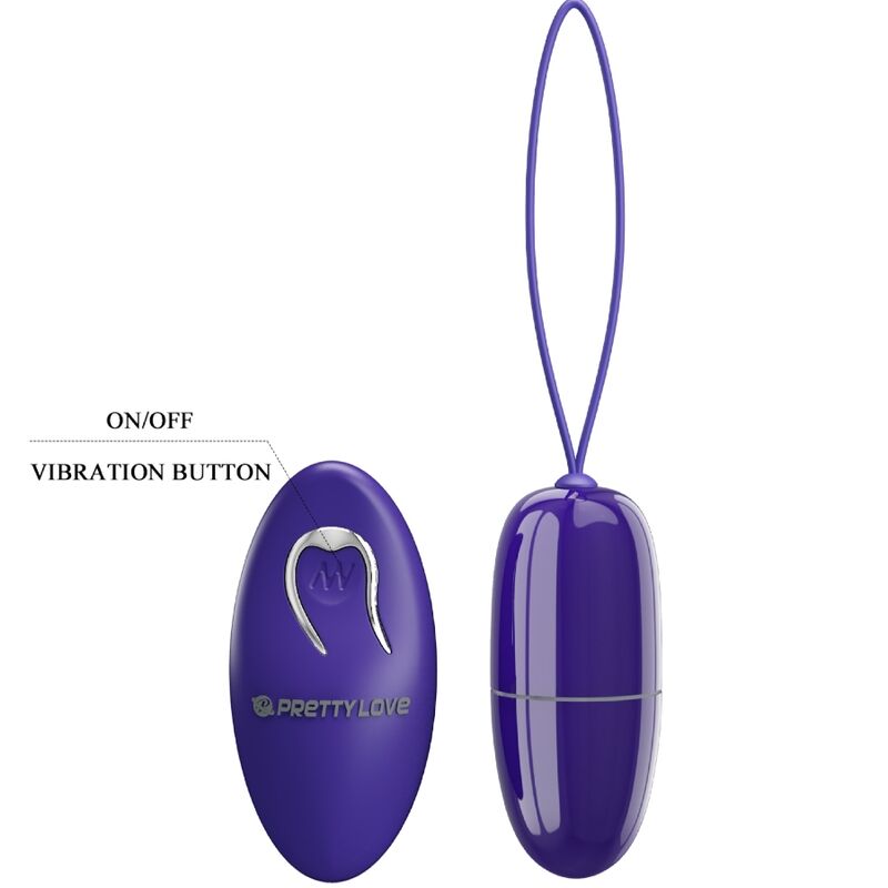 Ασύρματο αυγό PRETTY LOVE - SELKIE YOUTH MINI VIBRATING EGG REMOTE CONTROL VIOLET