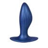 Πρωκτική σφήνα 4.5 Inch silicone Anal Plug Metallic Blue NMC