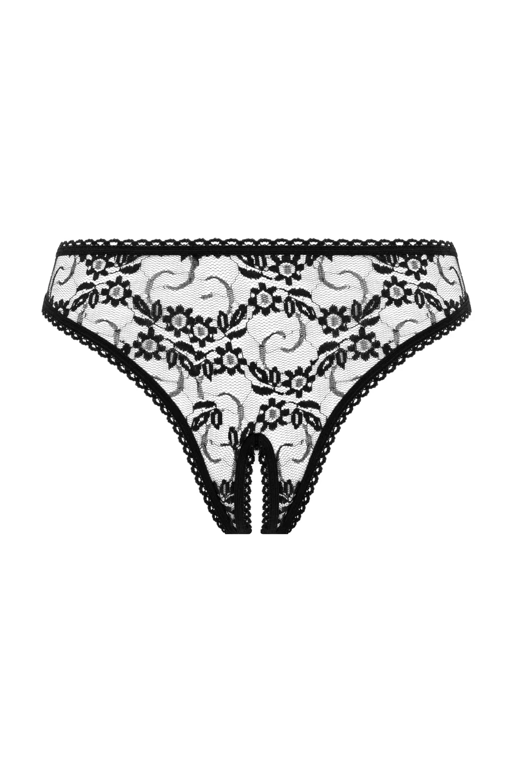 Γυναικείο σλιπ με ανοιχτό καβάλο Christine - Crotchless Panties Tara