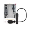 Φουσκωτό ομοίωμα πέους Inflatable Dildo with Pump 14,5 cm - Black - Easytoys Anal Collection