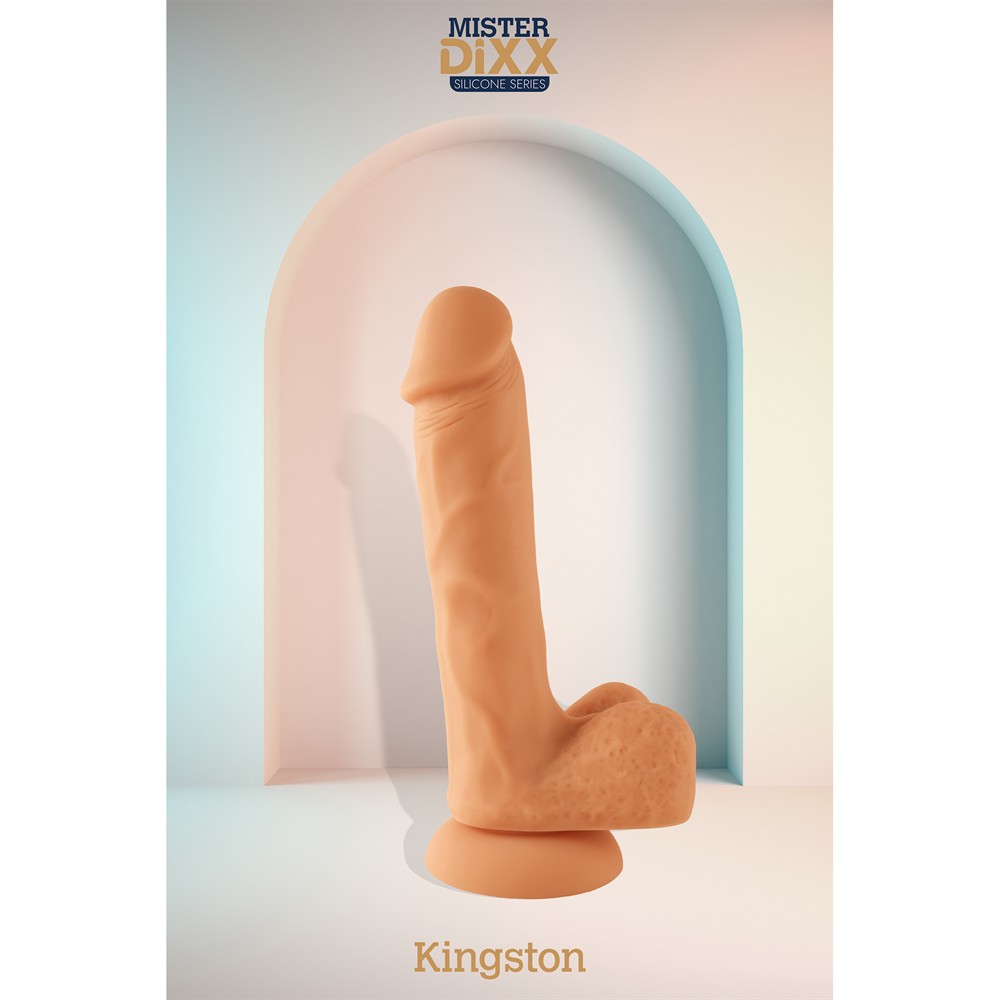 MR. DIXX KINGSTON 8.6 INCH SILICONE DONG