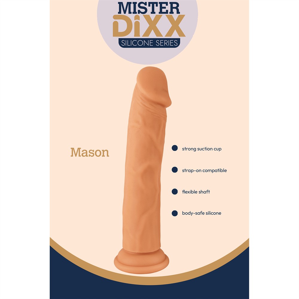 Ρεαλιστικό ομοίωμα πέους Mason 6,7 Inch Silicone Dong DREAMTOYS MR DIXX