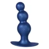 Πρωκτική σφήνα 5 Inch silicone Anal Plug Metallic Blue NMC