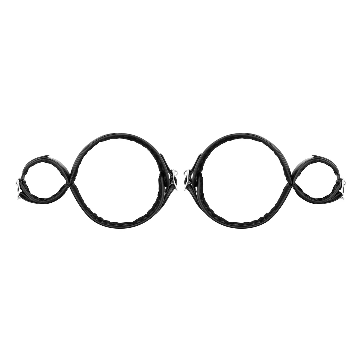 Σετ δεσίματος μηρών και καρπών Bedroom Fantasies - Thigh and Wrist Bondage - Black